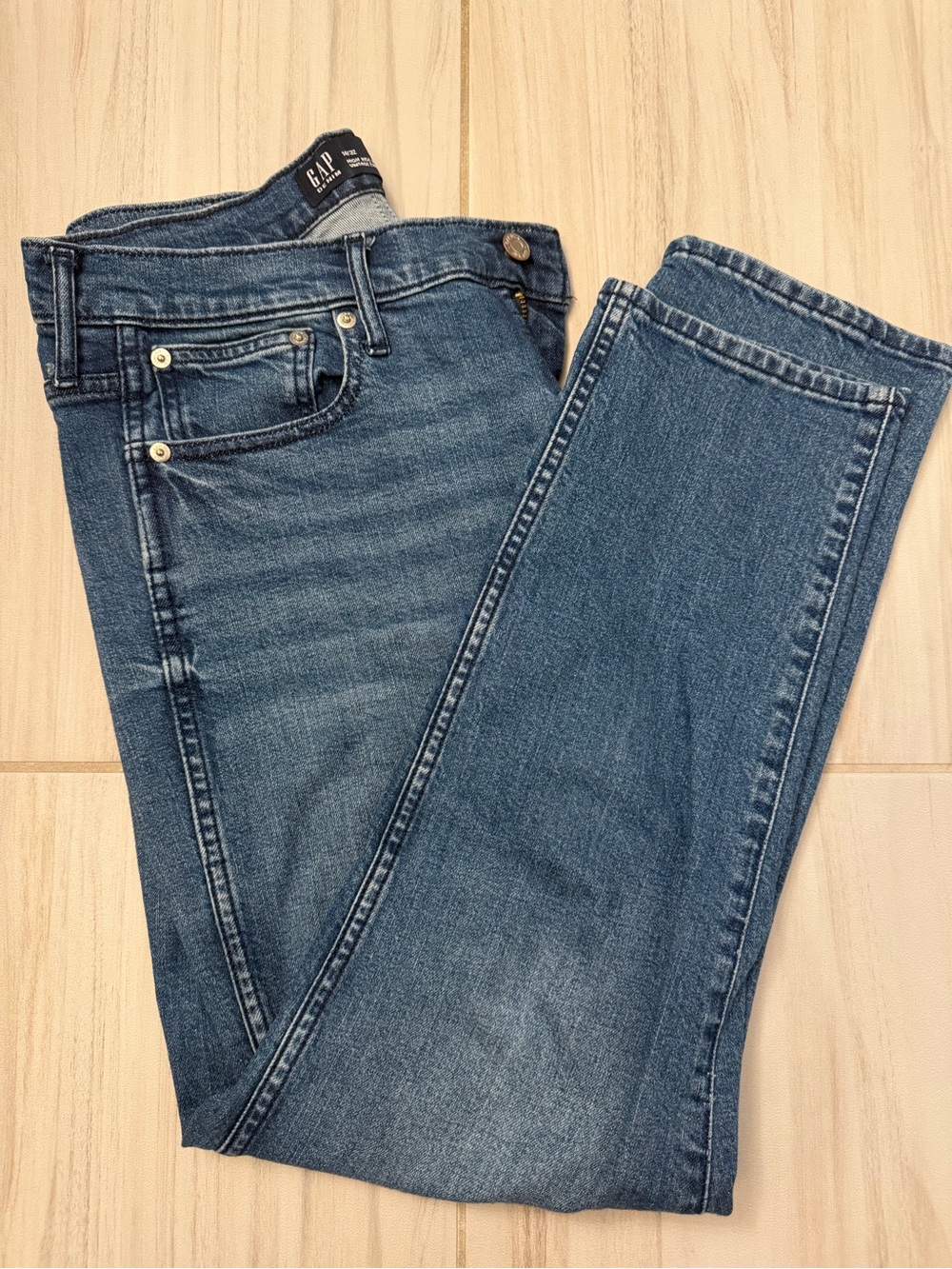 GAP high rise classic slim Jeans, ankle length.